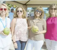  ??  ?? Arriba desde la izquierda, Melinda Keckses, Lizette Díaz, Marileana Soto y María Rosa Olivieri. Maricelle Rivera y Chesson Hadley.