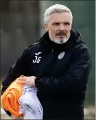  ??  ?? St Mirren manager Jim Goodwin