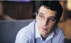  ?? — POSTMEDIA NEWS FILES ?? Steven Galloway declined to comment Thursday on a statement by a former student accusing him of sexual assault.
