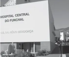  ?? ?? doentes covid estão internados no Hospital Dr. Nélio Mendonça.