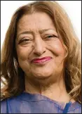  ??  ?? Angered: Dame Zaha Hadid