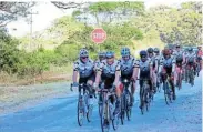  ?? ?? RIDING FOR HOPE: Cyclists will take off for an epic adventure in Gqeberha tomorrow in aid of charities
