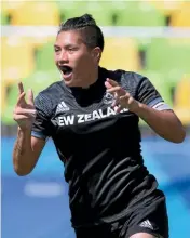  ??  ?? Gayle Broughton returns to the Black Ferns side for the Paris Sevens tournament.