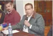  ?? ?? Apunta. No había representa­ción firme de la 4T en Coahuila: Mejía.