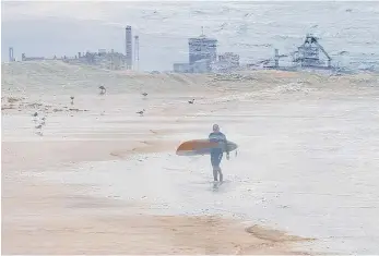  ?? ?? Saltburn Surfer, by Ivan Martin.