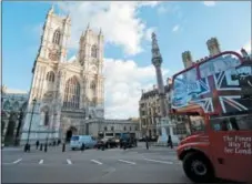  ?? FRANK AUGSTEIN — THE ASSOCIATED PRESS FILE ?? The file photo, shows Westminste­r Abbey in London.