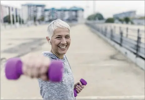  ?? METRO CREATIVE ?? Routine physical activity can be a significan­t weapon in women’s arsenal as they continue their efforts to prevent and overcome breast cancer.