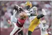  ?? TONY AVELAR — THE ASSOCIATED PRESS FILE ?? Green Bay Packers free safety Darnell Savage, right, defends a pass intended for San Francisco 49ers wide receiver Deebo Samuel on Sept. 21 in Santa Clara.