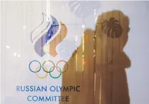  ?? PAVEL GOLOVKIN/ THE ASSOCIATED PRESS/ FILES ?? The Russian Olympic Committee is mulling options to reverse an ICO ban on many of its athletes.