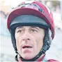  ??  ?? RESTING FOR FESTIVAL Jockey Davy Russell