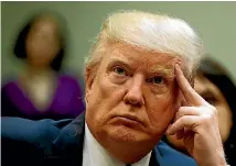  ?? PHOTO: REUTERS ?? Donald Trump could be impeached if his wiretappin­g claim proves false, says a Harvard law professor.