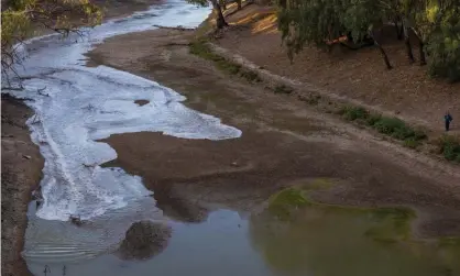  ?? Photograph: Jenny Evans/Getty Images ?? File photo of the Darling Barka river at Louth. The NSW upper house has voted down framework legislatio­n for flood plain water harvesting.