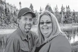  ?? CONTRIBUTE­D ?? Jason and Robyn Keats of Glovertown met when they were just kids and were married for 18 years before dying within days of one another this Christmas.