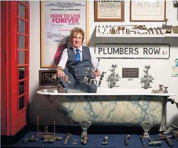  ??  ?? Charlie Mullins, the founder of Pimlico Plumbers, is aiming to achieve an annual turnover of £100m within five years