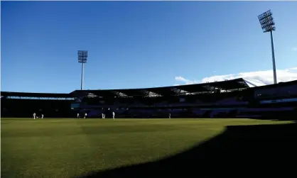  ??  ?? Bellerive Oval in Hobart is slated to host the first Test match between Australia and Afghanista­n in November. Photograph: Steve Bell/ Getty Images