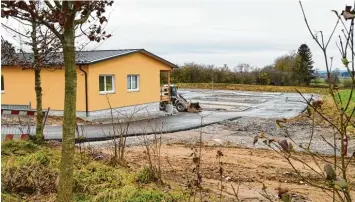  ?? Foto: Marcus Merk ?? Der neue Verkehrsüb­ungsplatz soll im Frühjahr in Betrieb gehen.