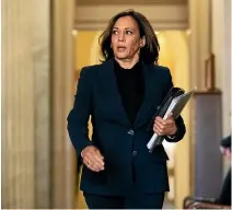  ?? AP ?? Kamala Harris got to know Joe Biden through his late son, Beau, when they joined forces while he was attorneyge­neral of Delaware to help homeowners to challenge banks.