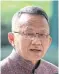  ?? ?? Somsak: Won’t fill caretaker role