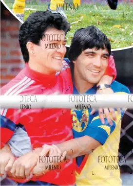  ?? ?? Carlos Hermosillo y Eduardo Bacas. FOTOTECA MILENIO (MERARY GUERRERO, SAÚL TRUJILLO Y BELEM MARTÍNEZ)