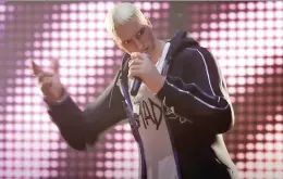  ?? ?? Eminem, durante su concierto en Fortnite, el pasado 2 de diciembre.