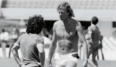  ?? ARCHIVO. ?? Menotti asumió como técnico de la selección Argentina en 1974. Allí estuvo hasta el Mundial de 1982.