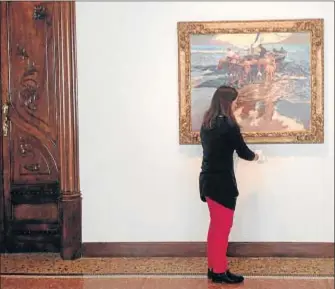  ?? FUNDACIÓN GODIA ?? Una imagen del Sorolla de la Fundación Godia subastado en Sotheby’s