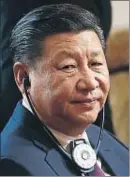  ?? ARND WIEGMANN / POOL / EFE ?? Xi Jinping, president de la Xina