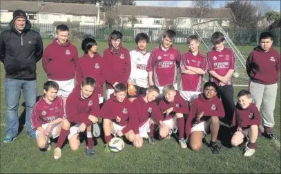  ??  ?? St. Peter’s Primary School: Paddy Mullen, Jamie Doonan, Lester Grefaldeo, Kyle Brauner, Edward Grefaldeo, Jordan Whyte, Luke Devereaux, Luke McKeever, Sam Barsoum; Keane Keating, Alan Duda, Davy Berry, Sky Earls, Ian Lawless, Ameesh Baines, Adam Farrell