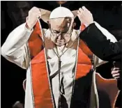  ?? ALESSANDRA TARANTINO/AP ?? The Vatican hasn’t denied Pope Francis’ comments to La Repubblica newspaper.