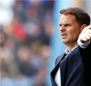  ?? PA ?? Crystal Palace lost a fourth successive game to add to the pressure on manager Frank de Boer