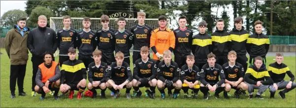  ??  ?? The Avonmore FC Youths team who lost out to Freebooter­s in the LFA Youths Cup third round last weekend.