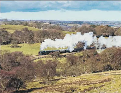  ?? PICTURE: CHARLOTTE GRAHAM. ?? POPULAR ATTRACTION: The North Yorkshire Moors Railway carries more than 350,000 passengers each year.