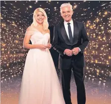  ??  ?? Dance off Holly Willoughby and Phillip Schofield present