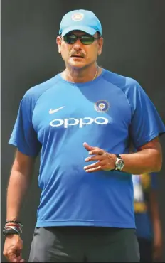  ?? PTI ?? As Ravi Shastri takes a fresh guard for an unpreceden­ted third coming, one must admit it’s not easy to be in his shoes.