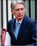  ??  ?? ‘CARELESS’: Critics said Philip Hammond should set an example