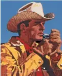  ?? GETTY ?? Bob Norris’ chiselled features were used on ‘‘Marlboro Man’’ billboards.