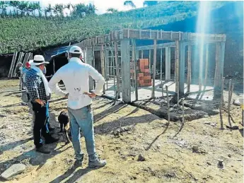  ?? FOTO / CORTESÍA ALCALDÍA / Q’HUBO ?? Las obras de la primera fase están terminando. La Alcaldía de Manzanares espera la visita de la Gobernació­n con el fin de gestionar recursos para la segunda fase.