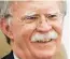  ??  ?? John Bolton