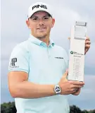  ??  ?? Looking ahead: Matt Wallace won the BMW Internatio­nal Open by one shot