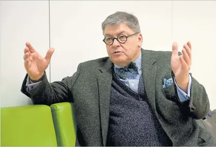  ?? [ Clemens Fabry ] ?? „Es ist wichtig, sehr viel Geld zu haben“, sagt der Schweizer-Wissenscha­ftsrat-Chef Gerd Folkers. Aber Geld sei nicht alles.