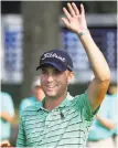  ?? Gregory Shamus / Getty Images ?? Justin Thomas won his third PGA Tour event of the year.