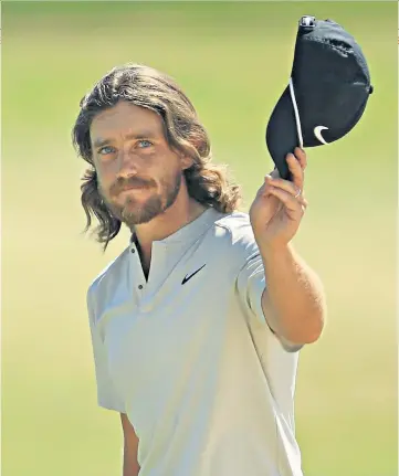  ??  ?? Tommy Fleetwood goes into the Open at Carnoustie having narrowly missed out on the first ever round of 62 at a US Open
