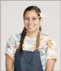  ?? Photo courtesy PBS ?? Relle Lum of Wailuku will showcase some of her favorite flavors from home in the PBS cooking competitio­n “The Great American Recipe,” which premieres Season 2 on Monday.