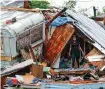  ?? Julio Cortez/associated Press ?? A tornado hit Laguna Heights on May 13 last year.