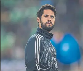  ?? FOTO: GETTY ?? Isco Alarcón fija su mirada en el horizonte ante del inicio del partido en el Villamarín