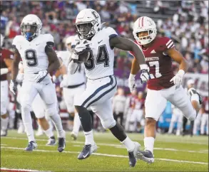  ?? Jessica Hill / Associated Press ?? UConn running back Kevin Mensah had backtoback 1,000yard seasons to earn team MVP honors.