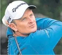  ??  ?? Justin Rose says home support is important.