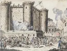  ??  ?? 0 The French Revolution kicked off on this day in 1789 when the people of Paris stormed the Bastille prison