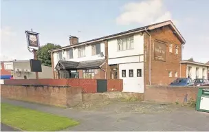  ??  ?? The former Weston Public House, on Earlsway, Macclesfie­ld