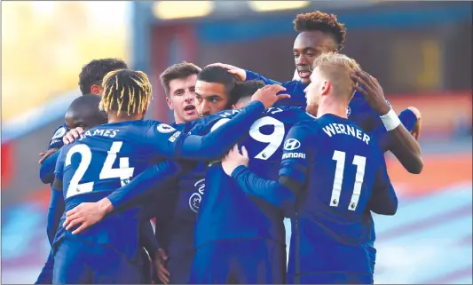  ?? Photo: www.si.com ?? Victorious… Chelsea put on a scintillat­ing attacking display at Turf Moor to record a superb 3-0 victory over Burnley over the weekend.